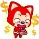 红狐狸点钞票