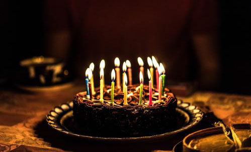 为你点上几支生日蜡烛，祝你生日快乐