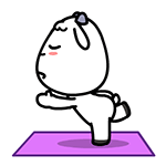 学瑜伽练平衡的家伙