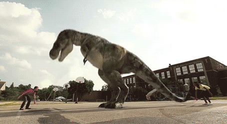 跳绳的大恐龙