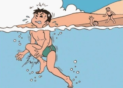 预防溺水的漫画图片