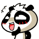无知熊猫QQ表情，nono熊猫搞笑图片