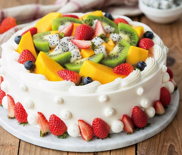 超级精美的草莓蛋糕