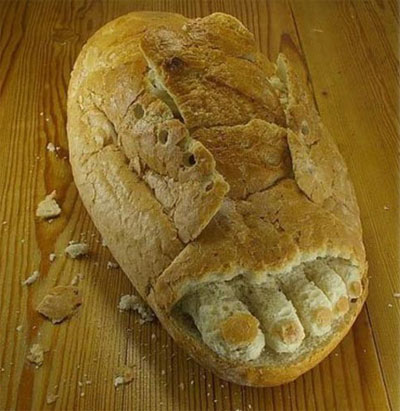 凉鞋版的面包