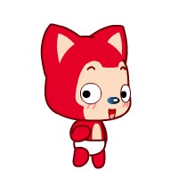 红狐狸QQ表情全套，可爱搞笑阿狸图片